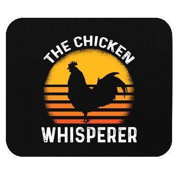 Discover The Chicken Whisperer Funny Chicken Lover Farming Mouse Pads