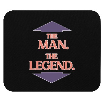 Discover The man the legend Mouse Pads