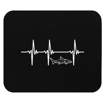 Discover Heartbeat For Elegant Fast Ocean Sharks Mouse Pads