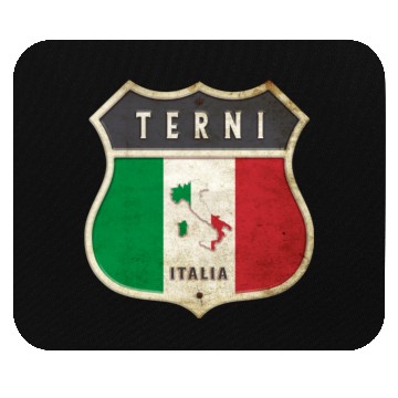 Discover Terni Italy coat of arms flags design Mouse Pads