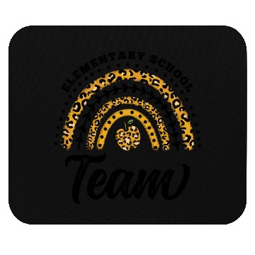 Discover Elementary School Team Rainbow Back To School Mouse Pads