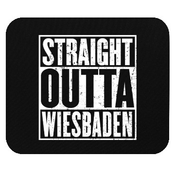 Discover Straight Outta Wiesbaden Vintage Mouse Pads