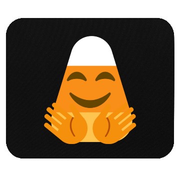 Discover Hug Hugging Candy Corn Halloween Costume Mouse Pads