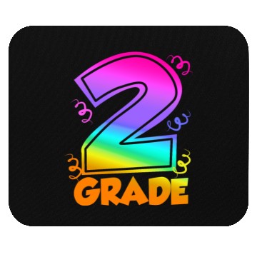 Discover Back To School Teacher Students 2nd Grade Mouse Pads