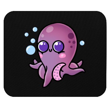 Discover Kawaii Octopus For Octopus Lover Mouse Pads