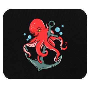 Discover Octopus Anchor for Octopus Lover Mouse Pads