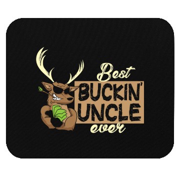 Discover Best Buckin Uncle Ever Deer Hunter Mouse Pads