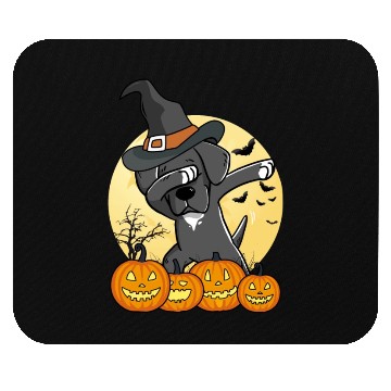 Discover Dabbing Great Dane Halloween Mouse Pads