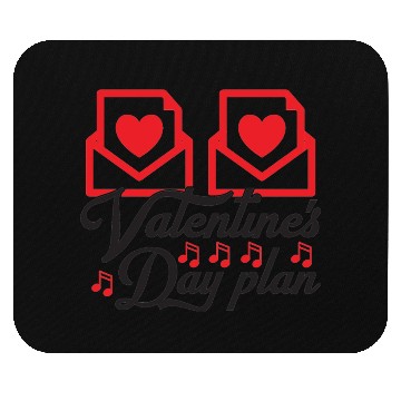 Discover Valentine Party Plan Mouse Pads