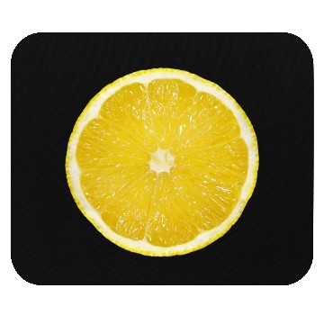 Discover Radiate Positive Lemon Slice. Juicy Slice Lemon Mouse Pads