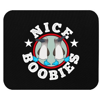 Discover Blue Footed Booby Bird Funny Gift Mouse Pads