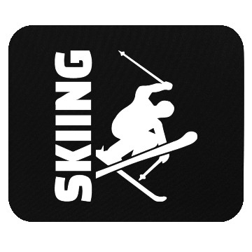 Discover Skiing Mouse Pads