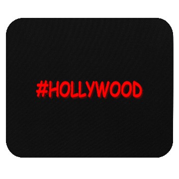 Discover "#HOLLYWOOD" Cute Design. Buy Now Mouse Pads