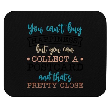 Discover Deltiology Card Colleting Deltiologist Postcard Mouse Pads