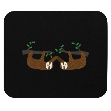 Discover Sloth friends Mouse Pads