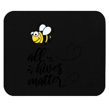 Discover Save The Bees Earth Day Mouse Pads