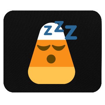 Discover Sleeping Candy Corn Halloween Costume Mouse Pads