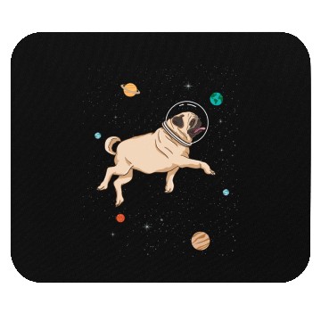Discover Pug Astronaut For Pug Lover Mouse Pads
