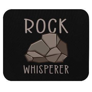 Discover Rock Whisperer for Geology Lover Mouse Pads