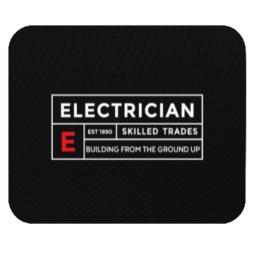 Discover Electrician Lineman Wireman Trades Mouse Pads