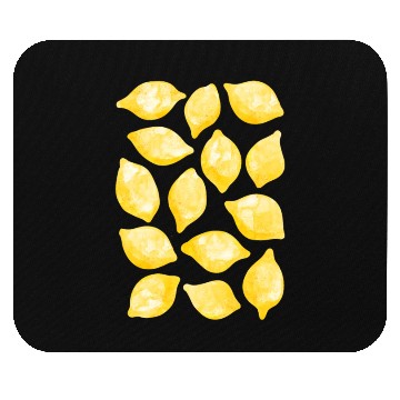 Discover Lemon Watercolor Mouse Pads