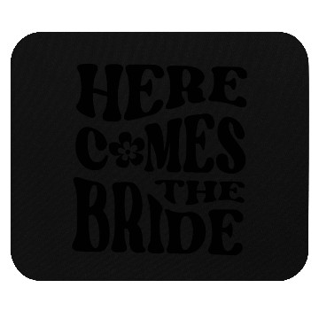Discover Bride I Do Crew Retro Bachelorette Party Bride Mouse Pads