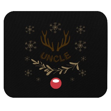 Discover Uncle Family Christmas Matching Mouse Pads