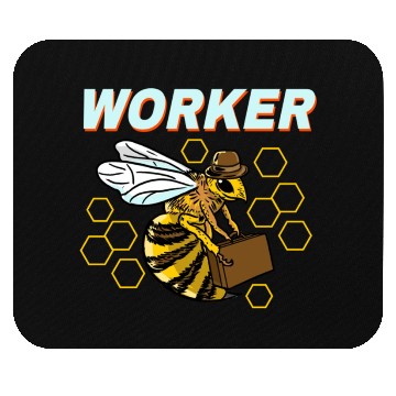 Discover Worker Bee For Bee Lover Mouse Pads