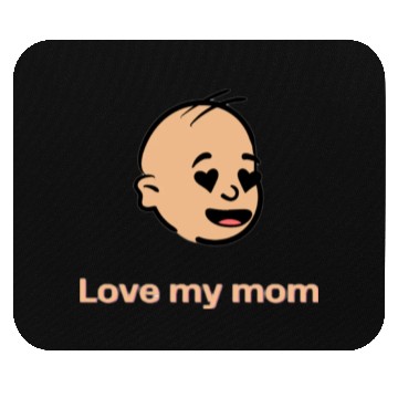 Discover Love you mom Mouse Pads