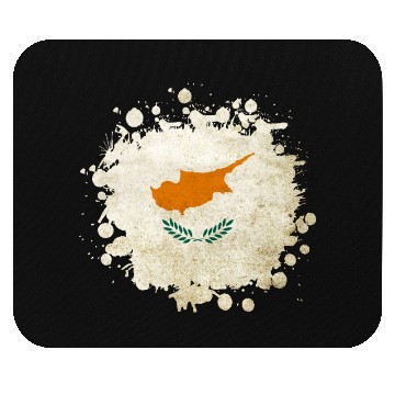 Discover Cyprus vintage blob flag Mouse Pads