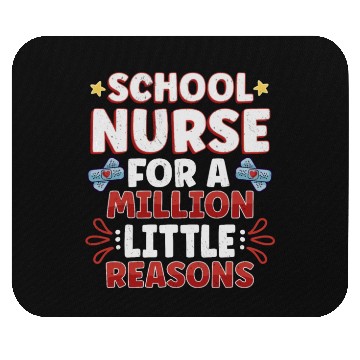 Discover School Nurse Nursing Clinic Medical Stuff School Mouse Pads