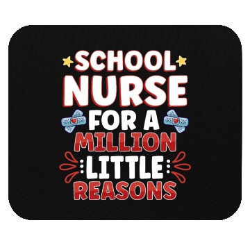 Discover School Nurse Nursing Clinic Medical Stuff School Mouse Pads