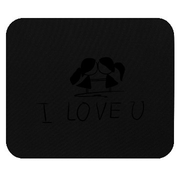 Discover lesbian couple couple i love you Mouse Pads