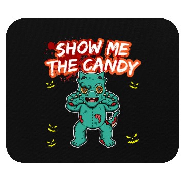 Discover Show Me The Candy Halloween Costume Trick Or Treat Mouse Pads