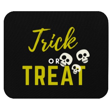 Discover trick or treat Mouse Pads