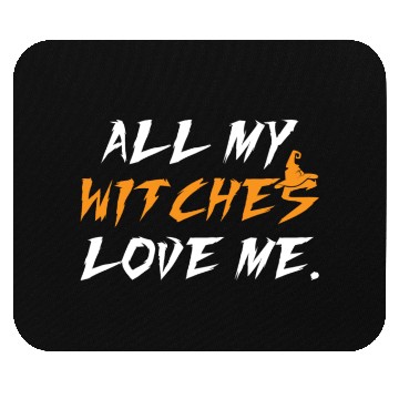 Discover All My Witches Love Me Hocus Pocus Mouse Pads