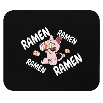 Discover Sphynx Cat Instant Ramen Noodles Mouse Pads