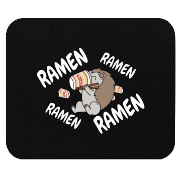 Discover Hedgehog Instant Ramen Noodles Mouse Pads