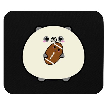 Discover Fantasy football panda cute Mouse Pads