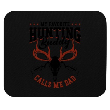 Discover Buck Deer Hunting Hunter Dad Mouse Pads