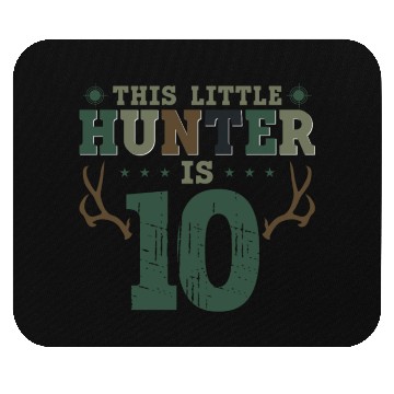 Discover Buck Deer Hunting Hunter Kid 10th Mouse Pads