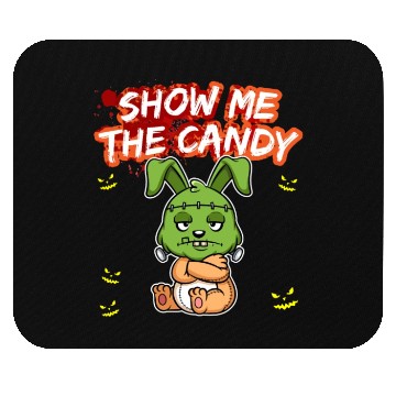 Discover Show Me The Candy Halloween Costume Trick Or Treat Mouse Pads