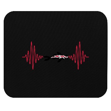 Discover pulse koi fish nishikigoi Mouse Pads