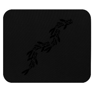 Discover row koi fish nishikigoi Mouse Pads