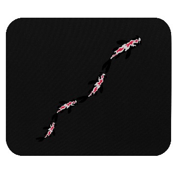 Discover many koi fish nishikigoi Mouse Pads