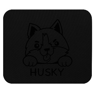 Discover Husky Cartoon Mouse Pads