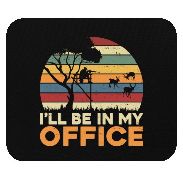 Discover Buck Deer Hunting Hunter Vintage Mouse Pads