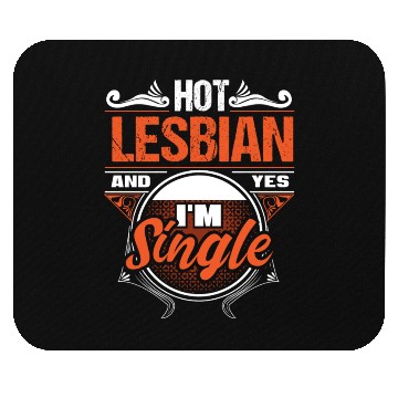 Discover Lesbian Single Proud Mouse Pads