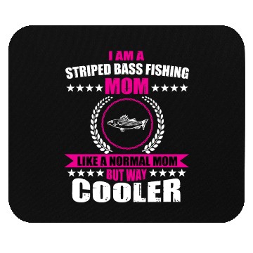 Discover Striped Bass Fishing Mom Mouse Pads