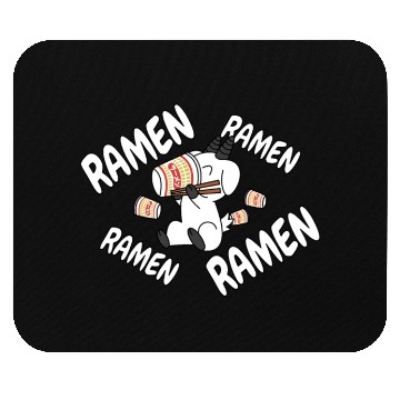Discover Goat Instant Ramen Noodles Mouse Pads